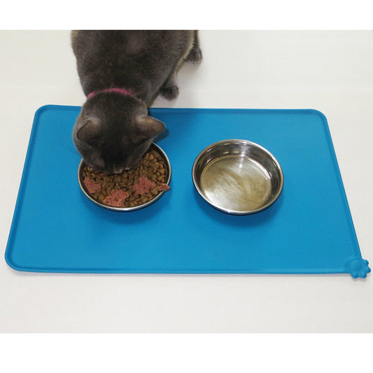 Tapis en silicone pour aliments pour chiens