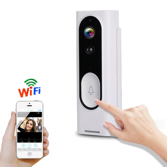 Caméra de surveillance à distance avec interphone vocal et sonnette vidéo WiFi sans fil